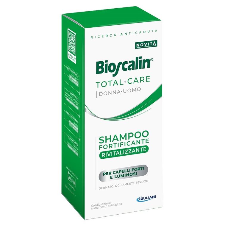 bioscalin total care shampoo fortificante rivitalizzante 200ml
