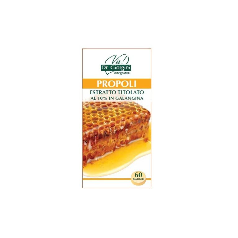 propoli estratto titolato 60 pastiglie