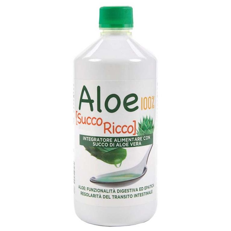 aloe succo e polpa 100% 1 litro