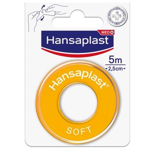 CEROTTO MEDICATO IN ROCCHETTO HANSAPLAST SOFT M5X2,5CM