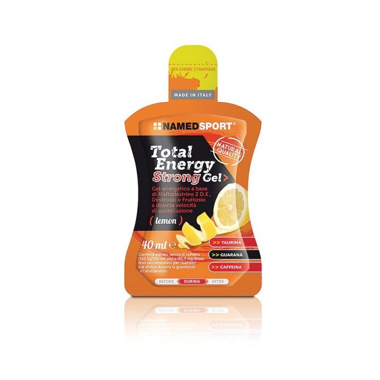 total energy strong lemon gel 40 ml
