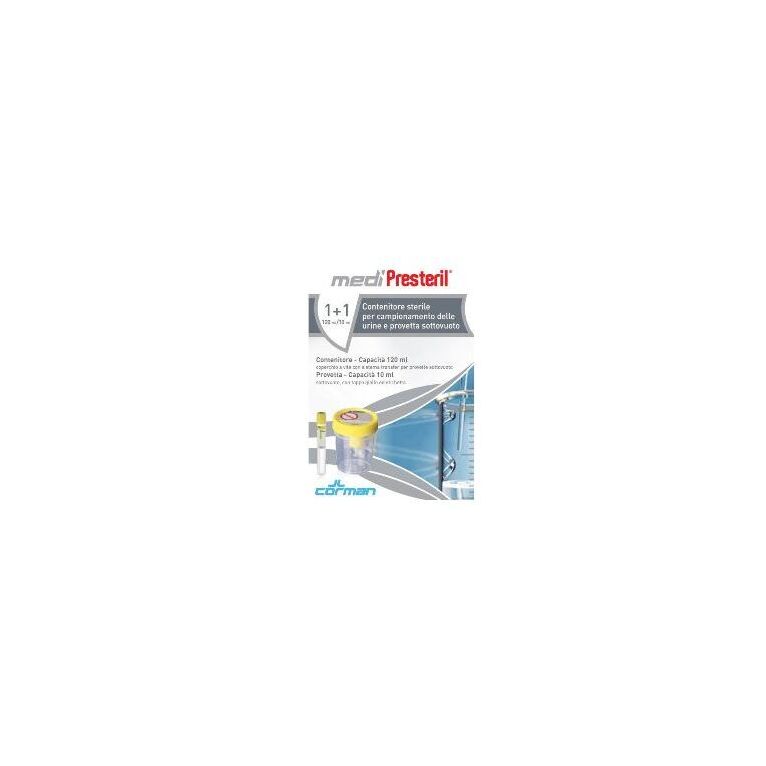 contenitore urina + provetta medipresteril