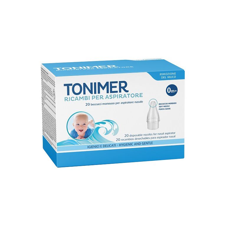 ricambi aspiratore nasale tonimer 20 pezzi