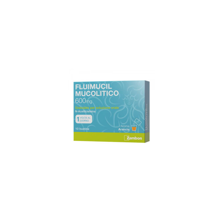 fluimucil mucolitico orale grat 10 bust 600 mg