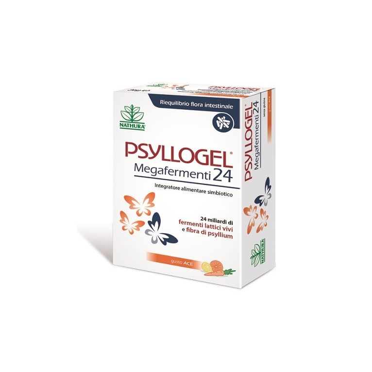 psyllogel megafermenti 24 ace 12 buste 3 g