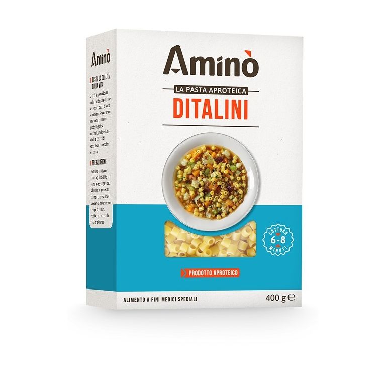 amino' la pasta aproteica ditalini 400 g
