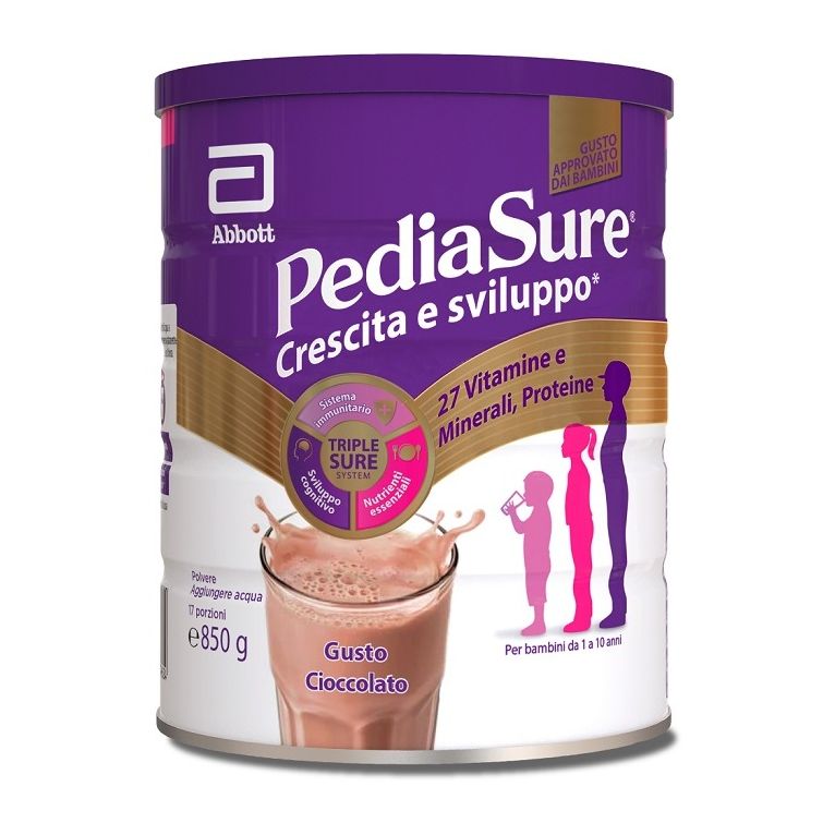 pediasure crescita&sviluppo cioccolato 850 g