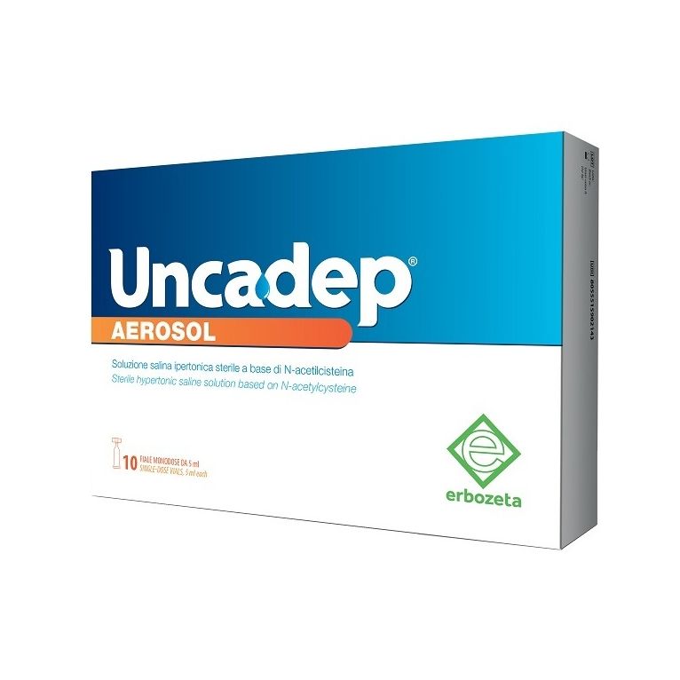 uncadep aerosol 10 fiale monodose da 5 ml