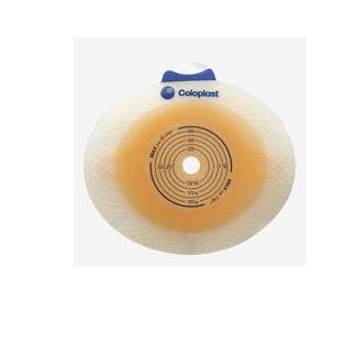 PLACCA PER ILEOSTOMIA E COLOSTOMIA SISTEMA A 2 PEZZI SENSURACLICK FORO 10-55MM FLANGIA 60MM 5 PEZZI