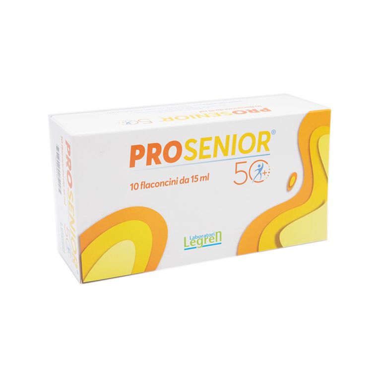 prosenior 10 flaconcini da 15 ml con edulcoranti