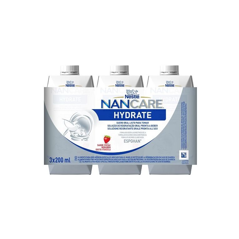 nancare hydrate liquido 3 pezzi da 200 ml