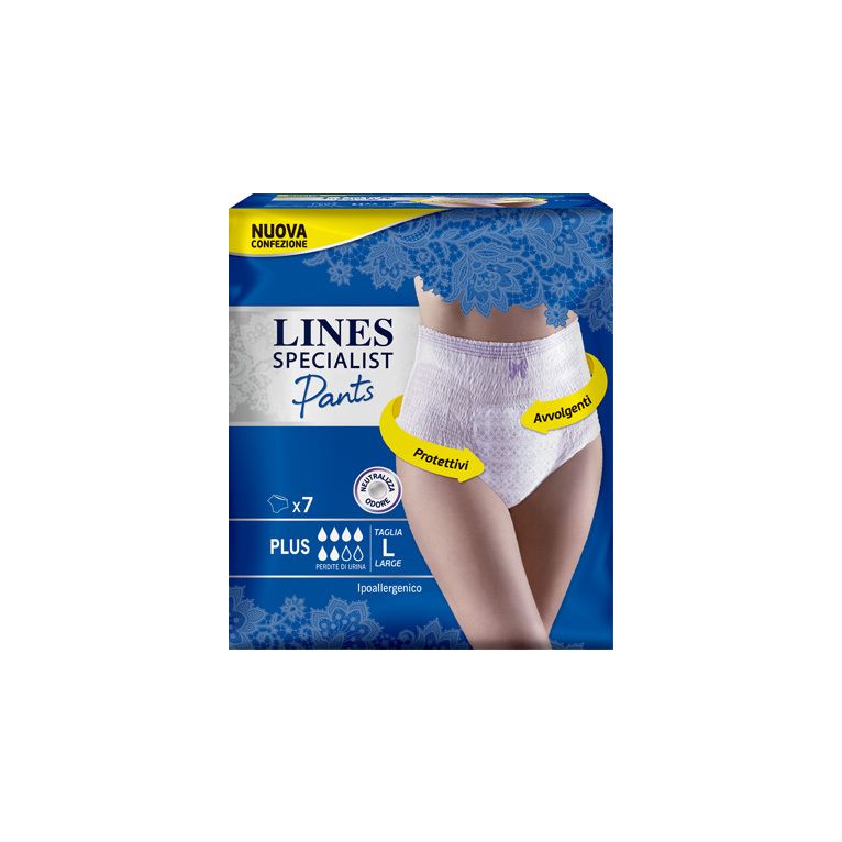 lines specialist pants lady plus l farma 7 pezzi