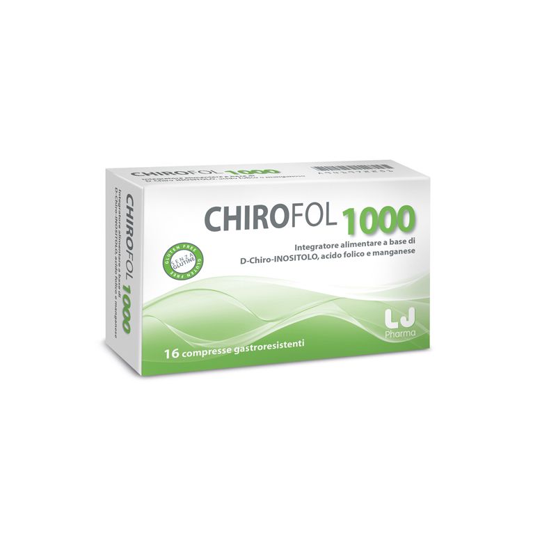 chirofol 1000 16 compresse gastroresistenti