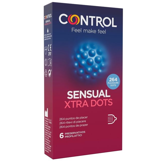 control-sensual-xtra-dots-6-pezzi