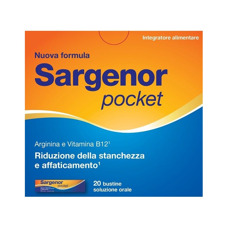 sargenor pocket 20 bustine da 5 ml