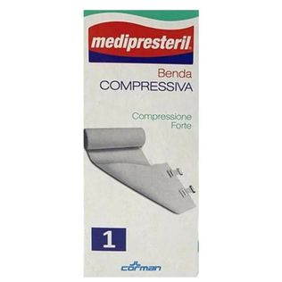 BENDA MEDIPRESTERIL COMPRESSIONE FORTE M4,5X10CM TESI