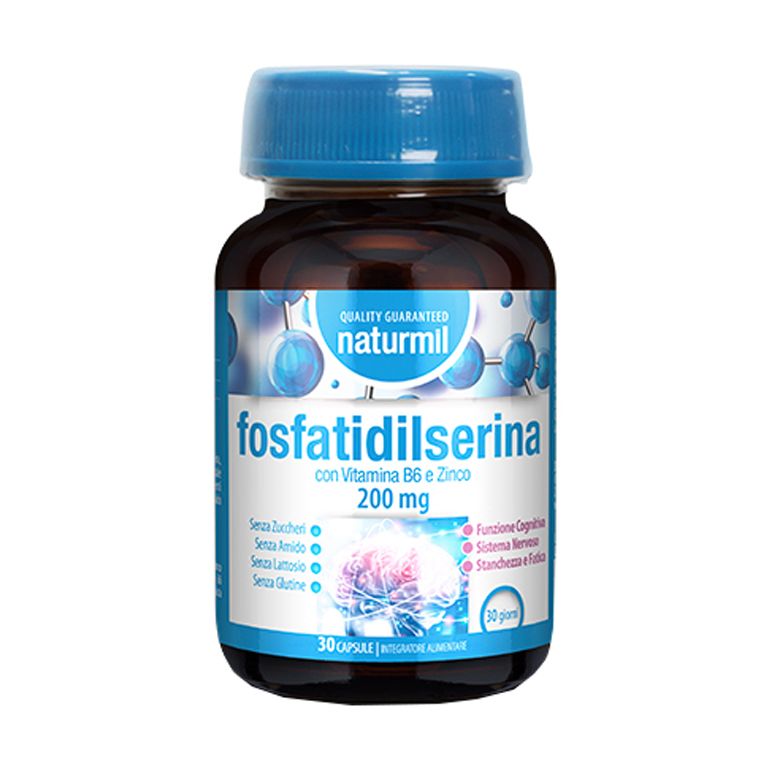 naturmil fosfatidilserina 200 mg 30 capsule