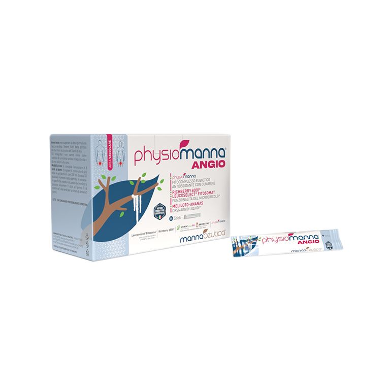 physiomanna angio 14 bustine con edulcorante