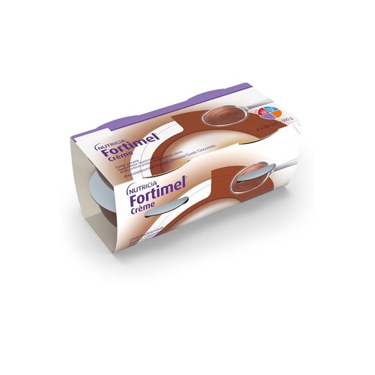 fortimel creme cioccolato 4 pezzi da 125 g