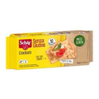 SCHAR CRACKERS SENZA LATTOSIO PACCO SCORTA 10 MONOPORZIONI DA 35 G