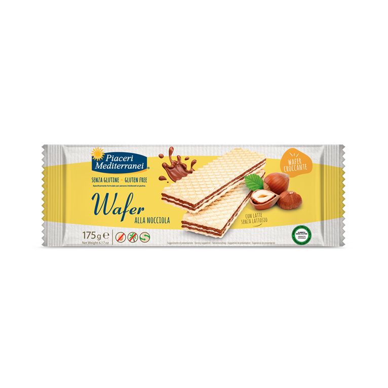 piaceri mediterranei wafer nocciola 175 g