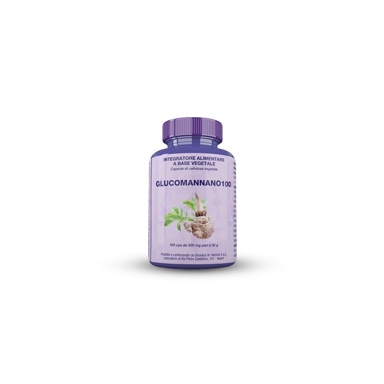 glucomannano100 100 capsule 50 grammi
