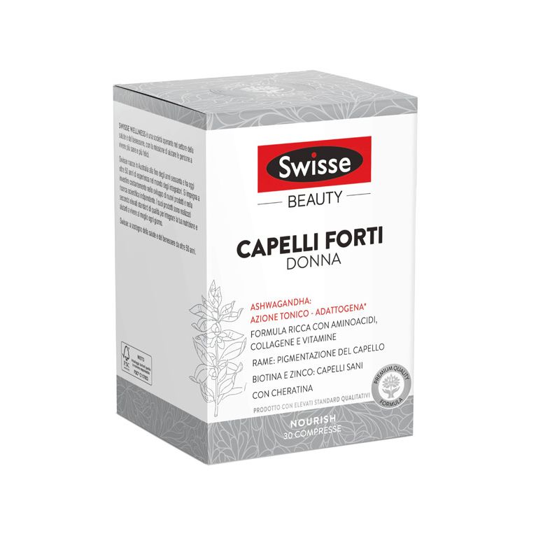swisse capelli forti donna 30 compresse