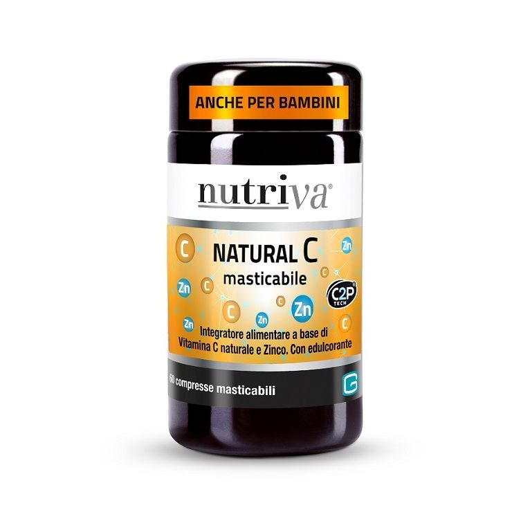 nutriva natural c 60 compresse masticabili