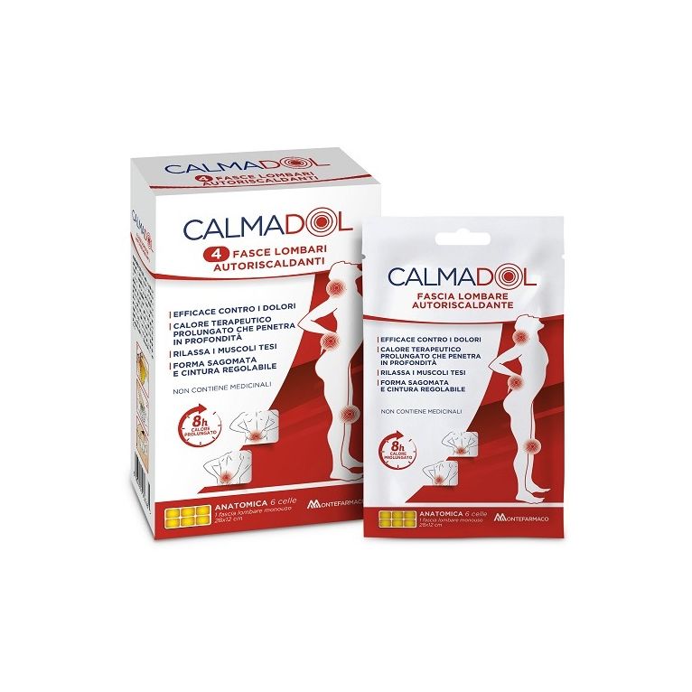 fascia lombare calmadol 4 pezzi
