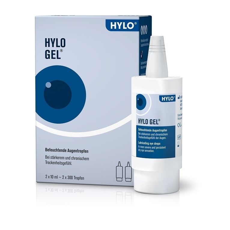 hylo gel collirio 2 flaconcini da 10 ml