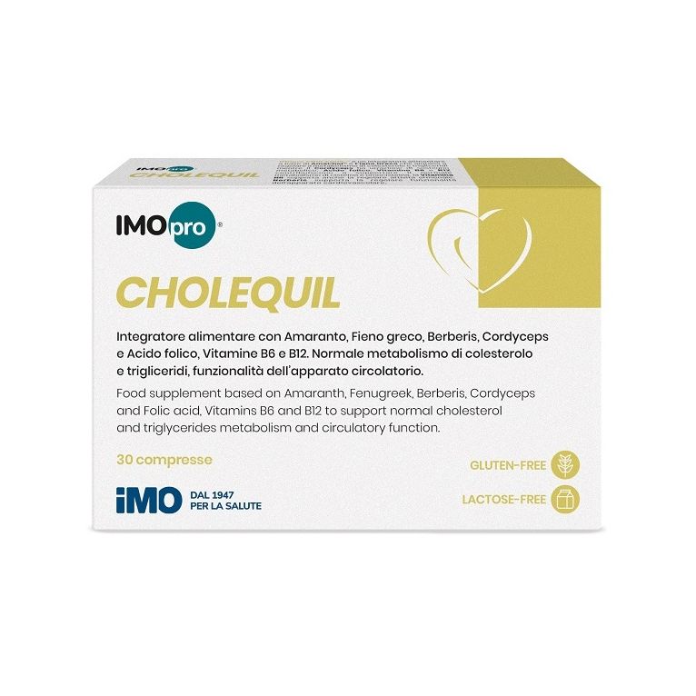 imopro cholequil 30 compresse nuova formulazione