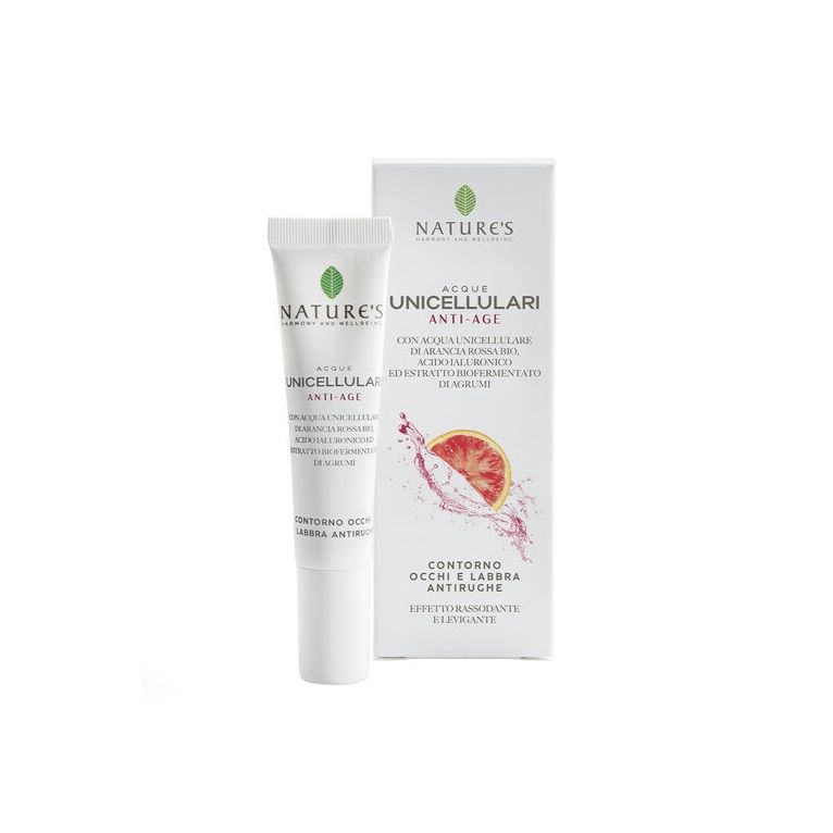 acque unicellulari contorno occhi labbra antirughe 15 ml nature's