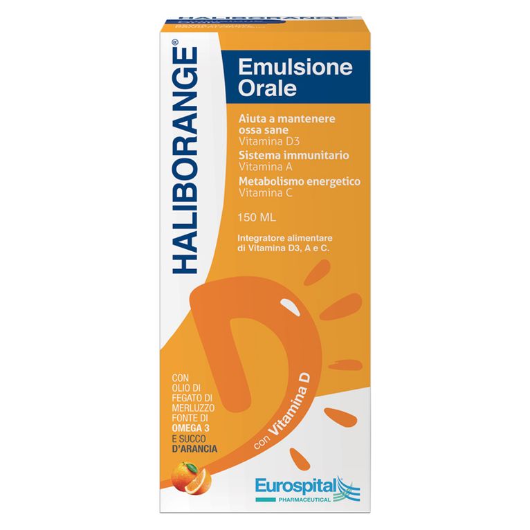 haliborange emulsione orale 150 ml