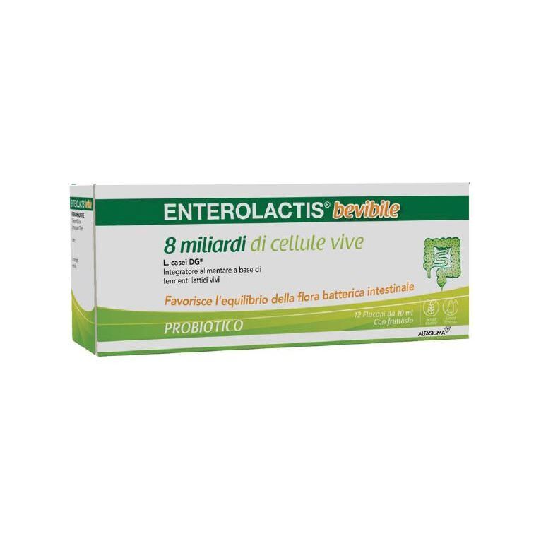 enterolactis bevibile 12 flaconcini x 10 ml