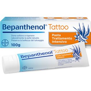 BEPANTHENOL TATTOO PASTA TRATTAMENTO INTENSIVO 100 G