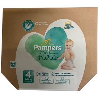 PAMPERS PROTEZIONE PURA MAXI PANNOLINI 19 PEZZI