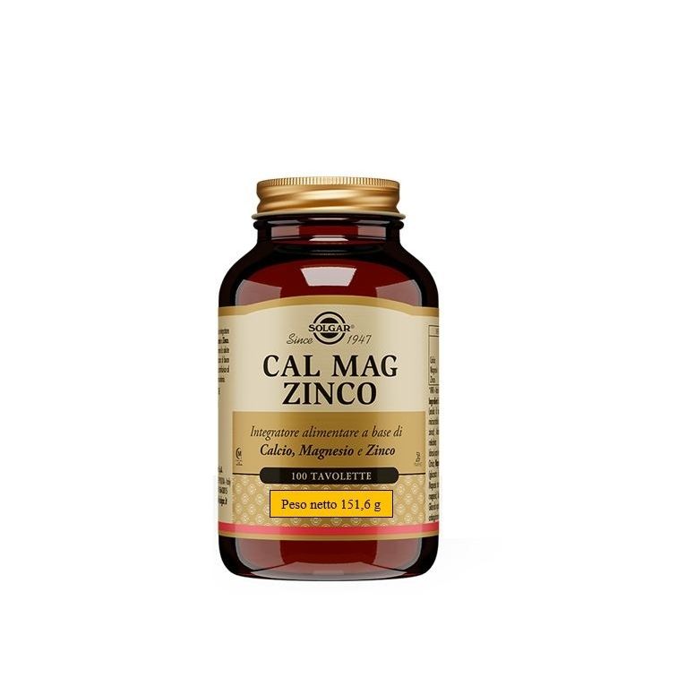 cal mag zinco 100 tavolette