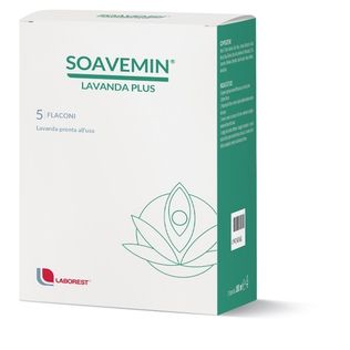 SOAVEMIN LAVANDA PLUS 5 FLACONI DA 100 ML