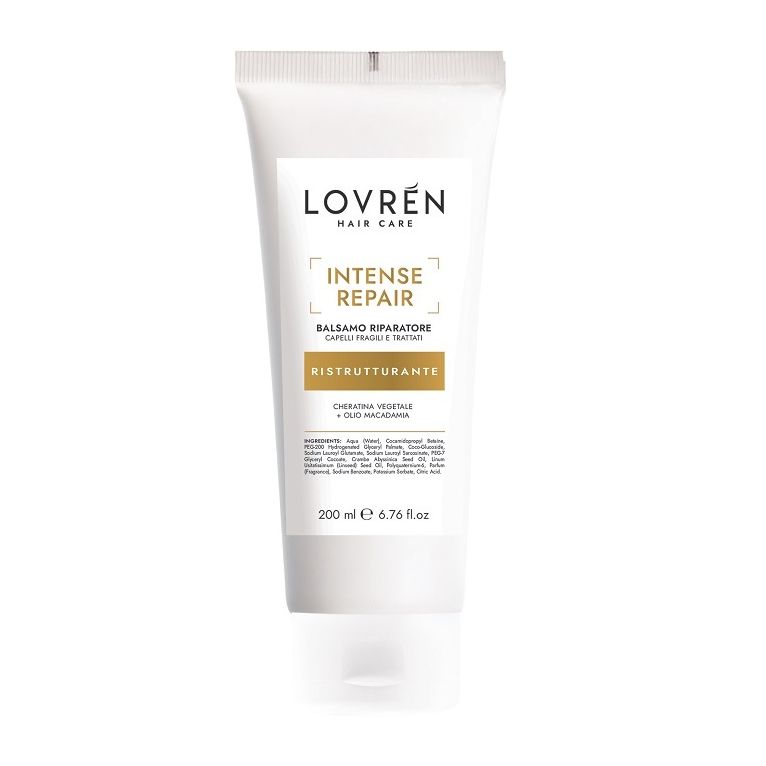 lovren hair care intense repair balsamo ristrutturante 200 ml
