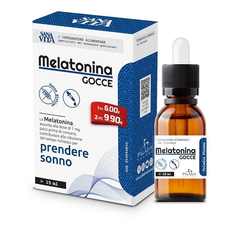 sanavita melatonina gocce 15 ml