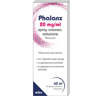 PHALANX spray cutaneo soluzione 60 ml 20 mg/ml 1 flacone