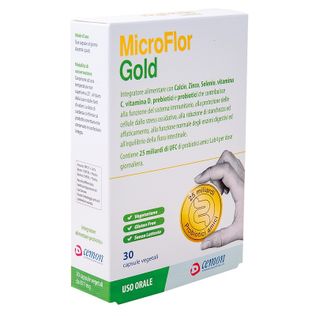 MICROFLOR GOLD 30 CAPSULE VEGETALI