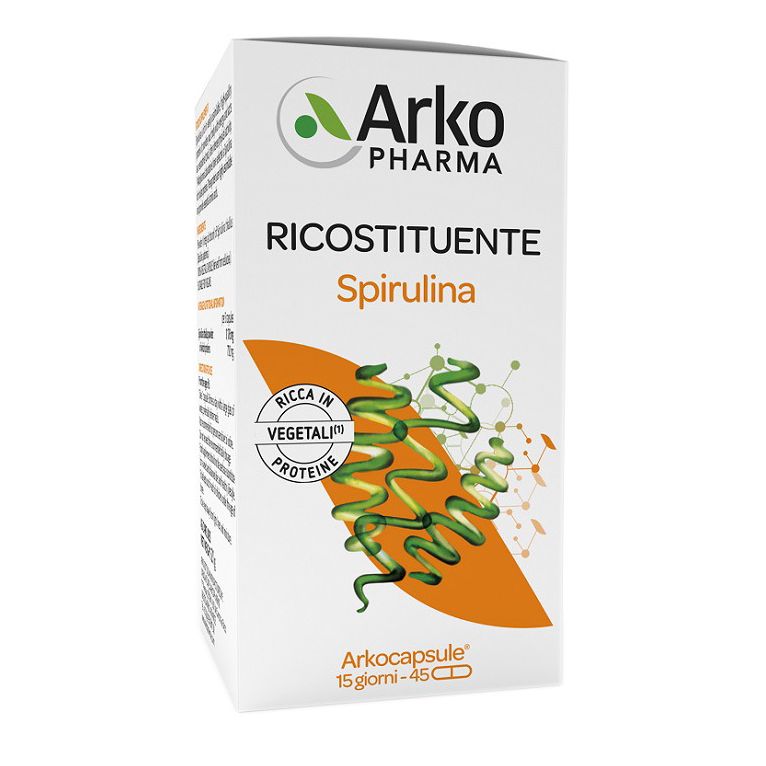 arkocps spirulina 45 capsule