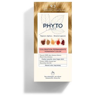 COLOR KIT 9,3 BIONDO CHIARISSIMO DORATO LATTE RIVELATORE 50ML + CREMA COLORANTE 50 ML + MASCHERA PROTETTIVA COLORE 12 ML + GUANTI