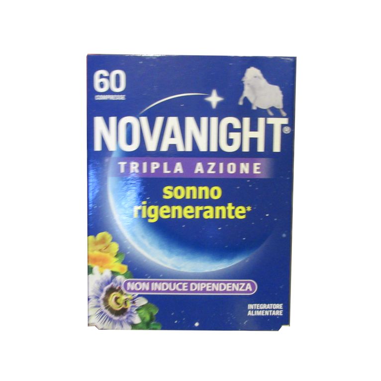 novanight tripla azione sonno rigenerante 60 compresse