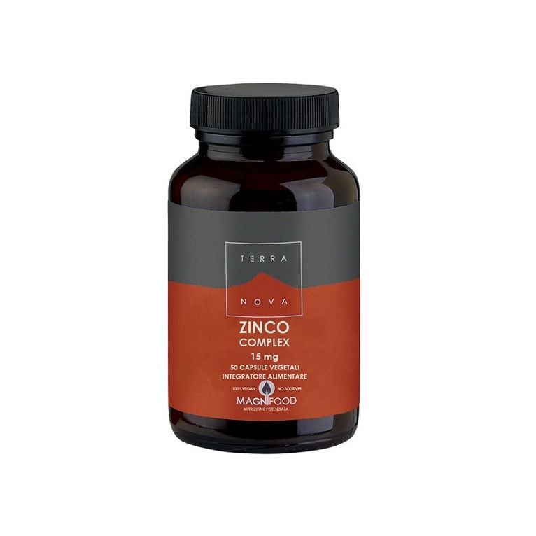 terranova complesso di zinco 15 mg 50 capsule