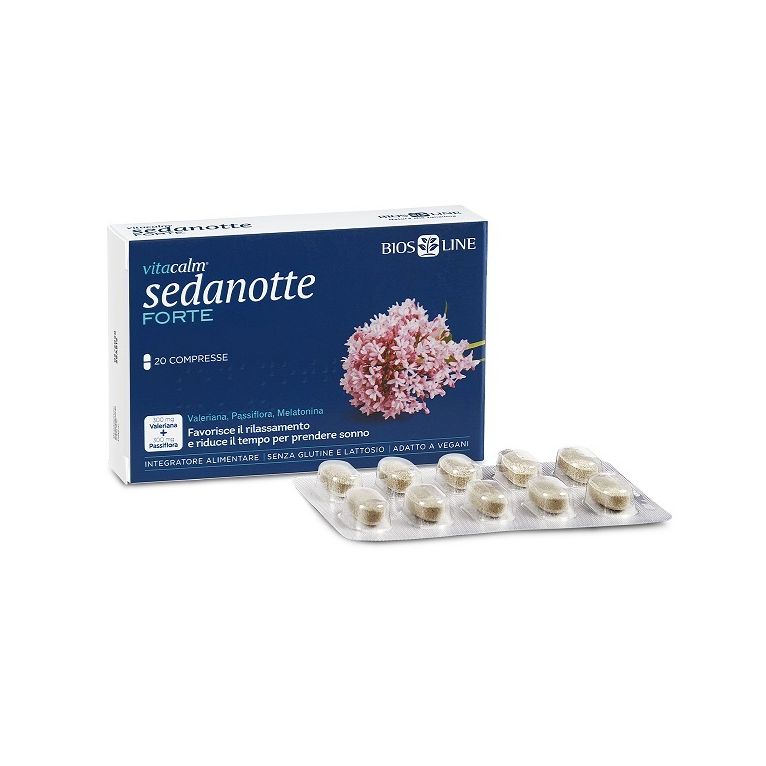 vitacalm sedanotte forte 20 compresse