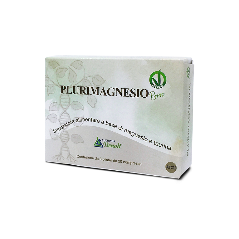 plurimagnesio ben 60 compresse