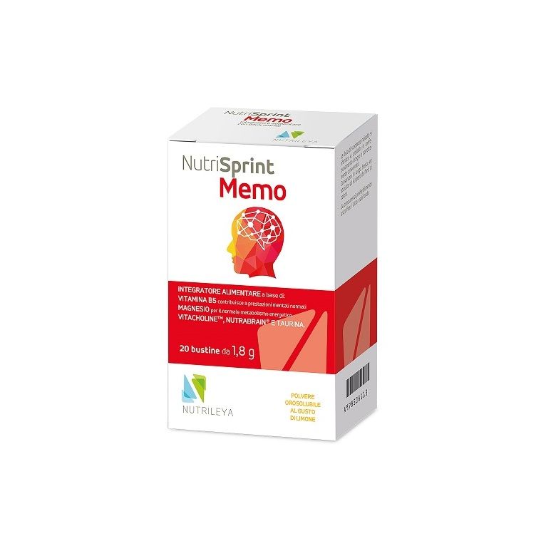 nutrisprint memo 20 bustine stick