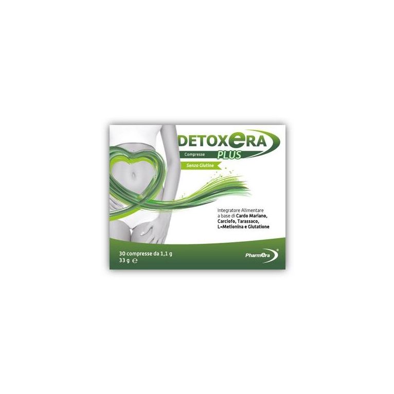 detoxera plus integratore alimentare per stipsi e transito intestinale 30 compresse